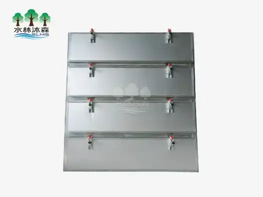 What is a guide vane in chicken house ventilation?